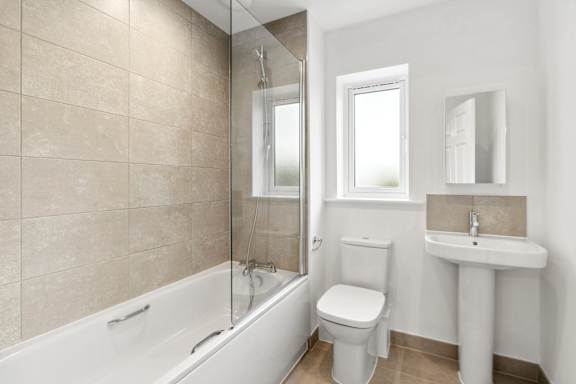 Modern Bathroom Fittings at UnionView Apartments, Dartford DA2 6GZ