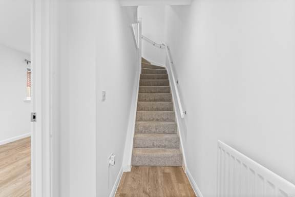 Staircase at UnionView Apartments, Dartford, KENT