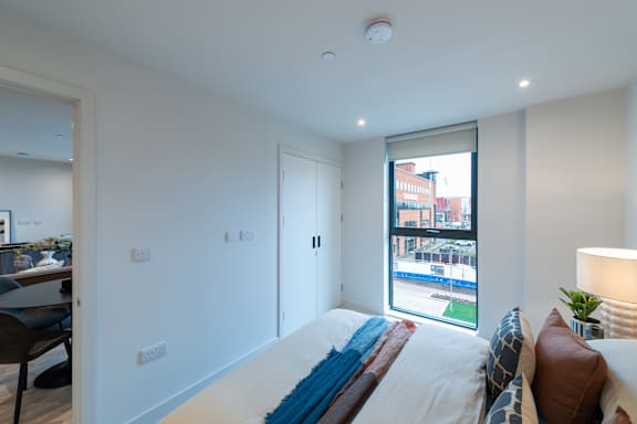 Contemporary Bedroom at Podium Apartments, Stretford