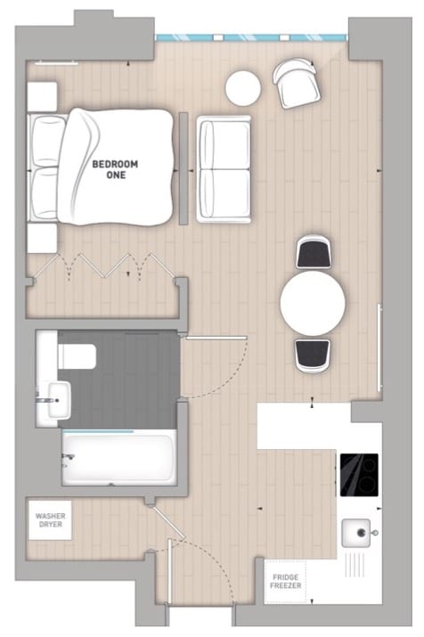 Studio 1 bath at Alameda Apartments, Wembley, HA9 0HS