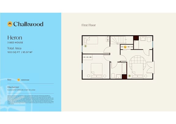 Heron Floor Plan at Chalkwood Apartments, Ebbsfleet Valley, DA10 1HQ