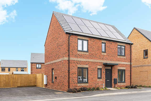 Houses Exterior View at Penny Green Apartments, St Neots, WINTRINGHAM