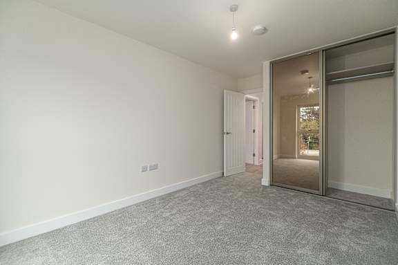 bedroom at Station Quarter, Corby apartments