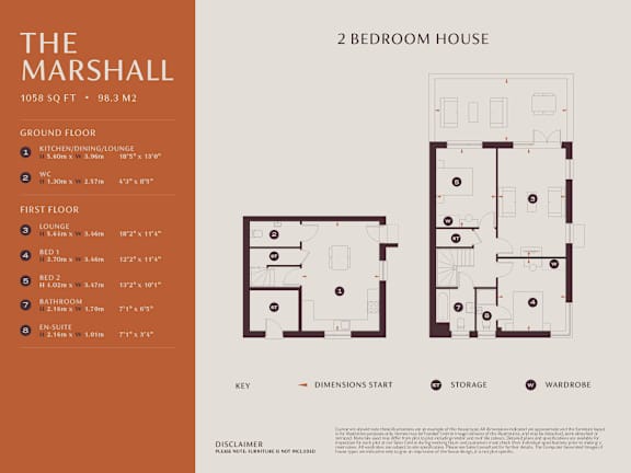 2 bed 2 bath at Origins Apartments, Cambridge, CB3 0UX