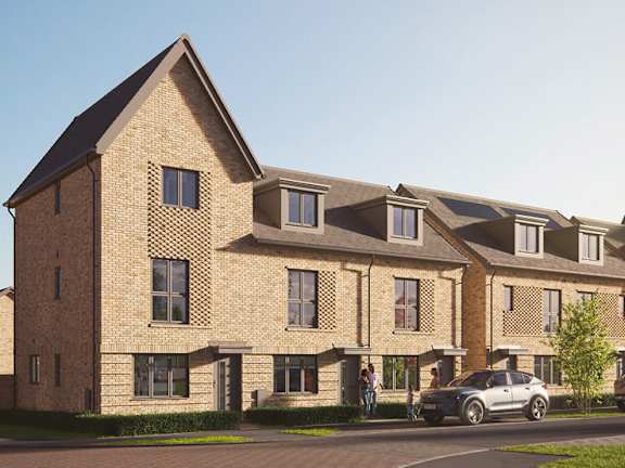 Front View at Fernlow Apartments, Houghton Regis