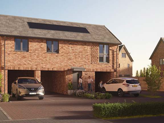 Property Exterior building at Fernlow Apartments, Houghton Regis