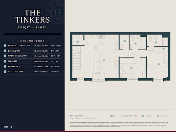2 bed 2 bath K at The Foundry Apartments, Bordon