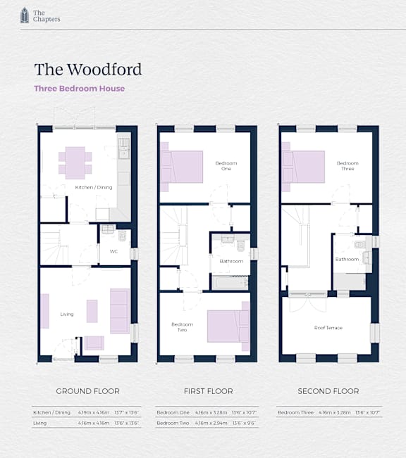 Woodford Floorplan at The Chapters , Ely