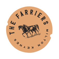 The Farriers logo at The Farriers Apartments, Milton Keynes, MK8 1LS