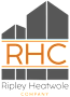 A graphic with the letters RHC and the words Ripley Heatwole Company.