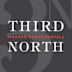 A logo with the words "Third North" in white on a black background.