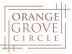 orange grove circle property logo