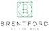 A logo with a green border and a black background with the words "Brentford at the mile" written underneath it.