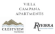 villa Campana, Crestview, Riviera logo