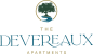 a logo for the deferred apartments with a tree on a green background