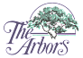 A logo with a tree and the words "The Arbors" written underneath.