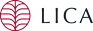 A logo with a leaf design and the letters "LICA" beside it.