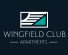 an image of the winfield club apartments logo on a black background