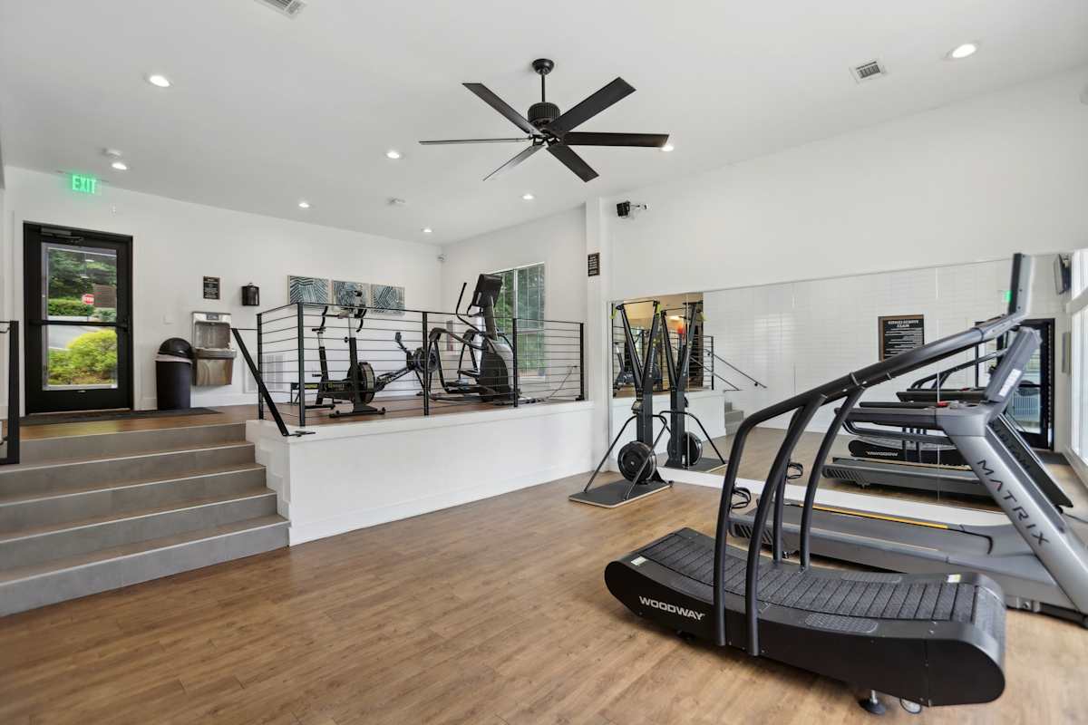 Arbor Mill fitness center with cardio machines - Norcross, GA