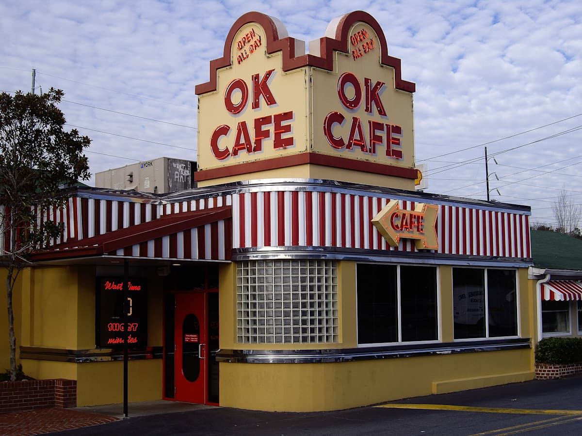 The Rocca Apartments nearby OK Cafe landmark - Atlanta, GA