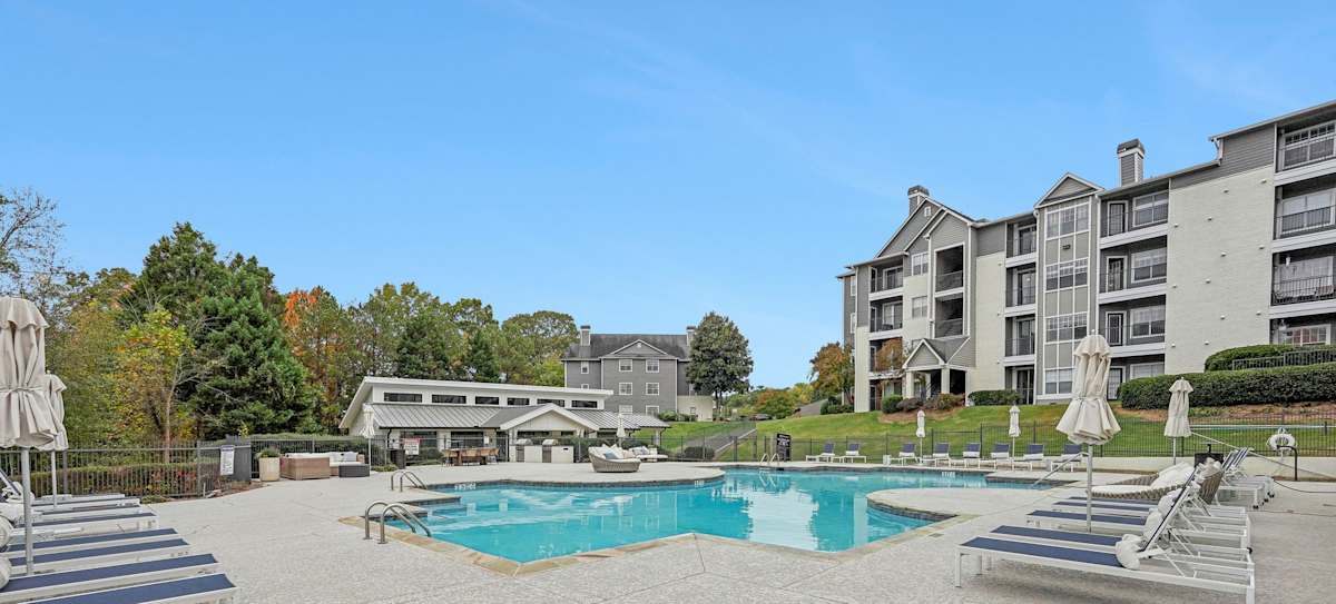 Magnolia Vinings pool and apartment buildings - Atlanta, GA