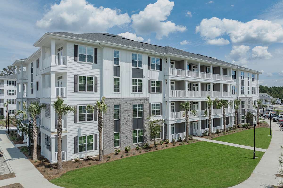 The Village at Carnes Crossroads building with balconies - Summerville, SC
