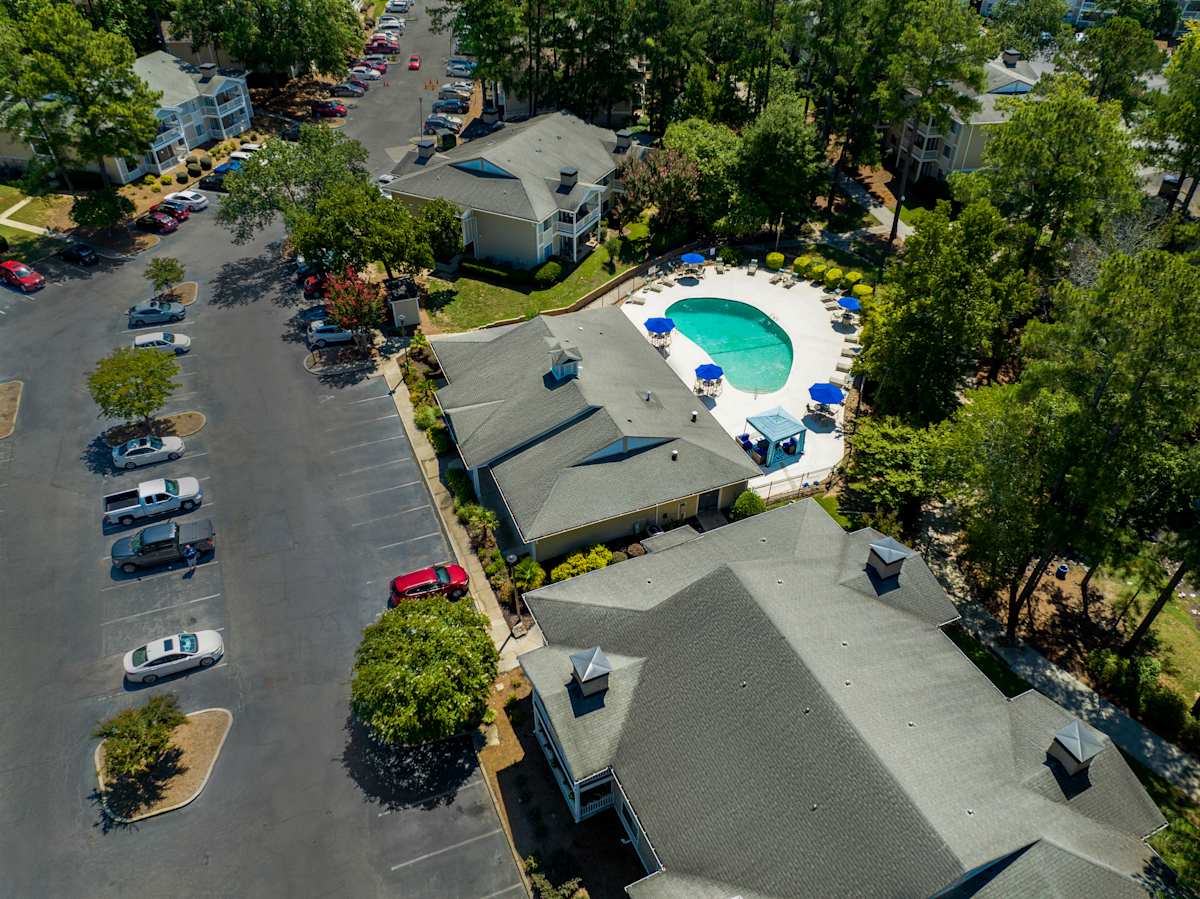 Wellspring Apartments aerial view - Columbia, SC