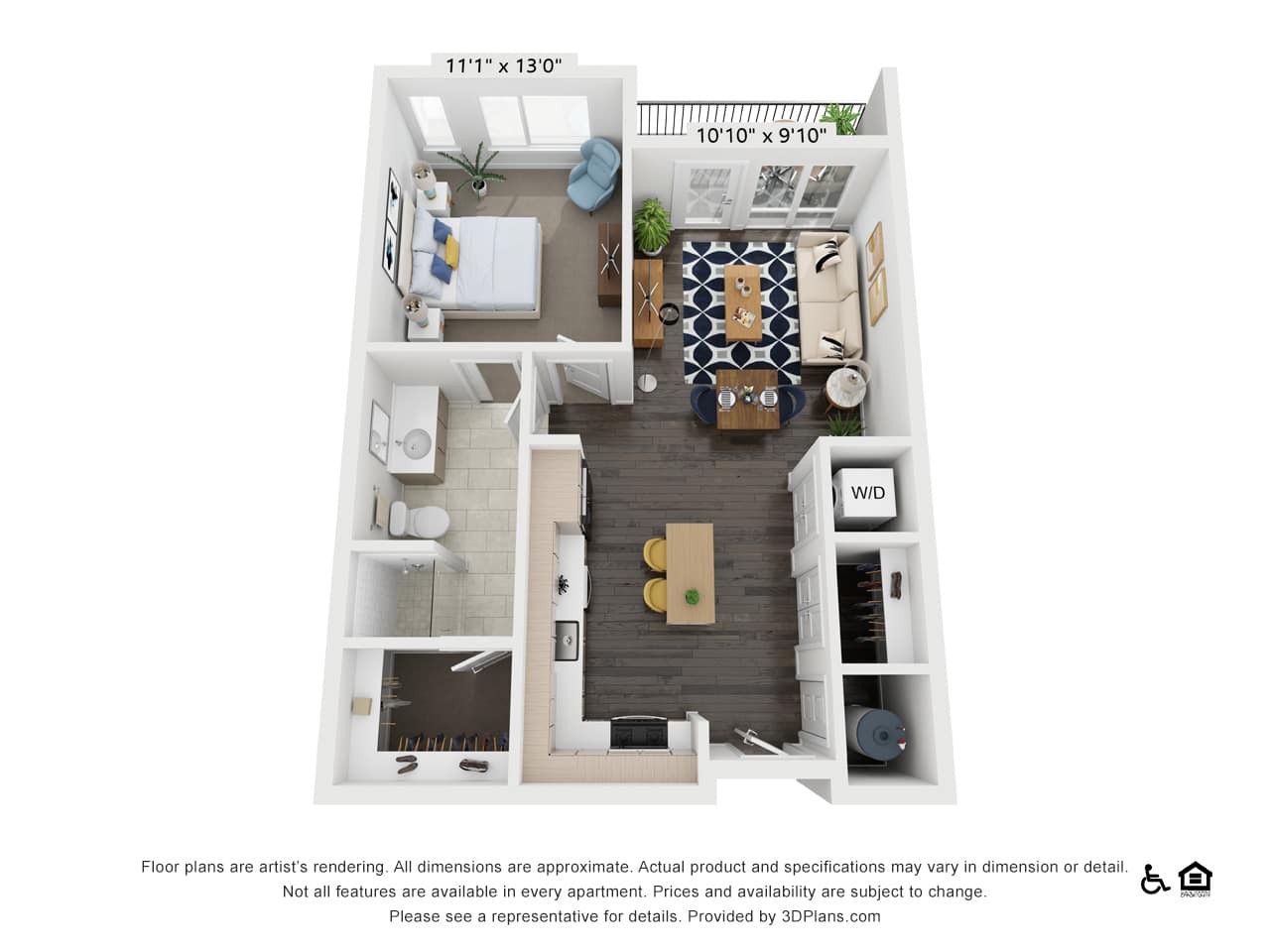 LoHi House Apartments A5 floor plan