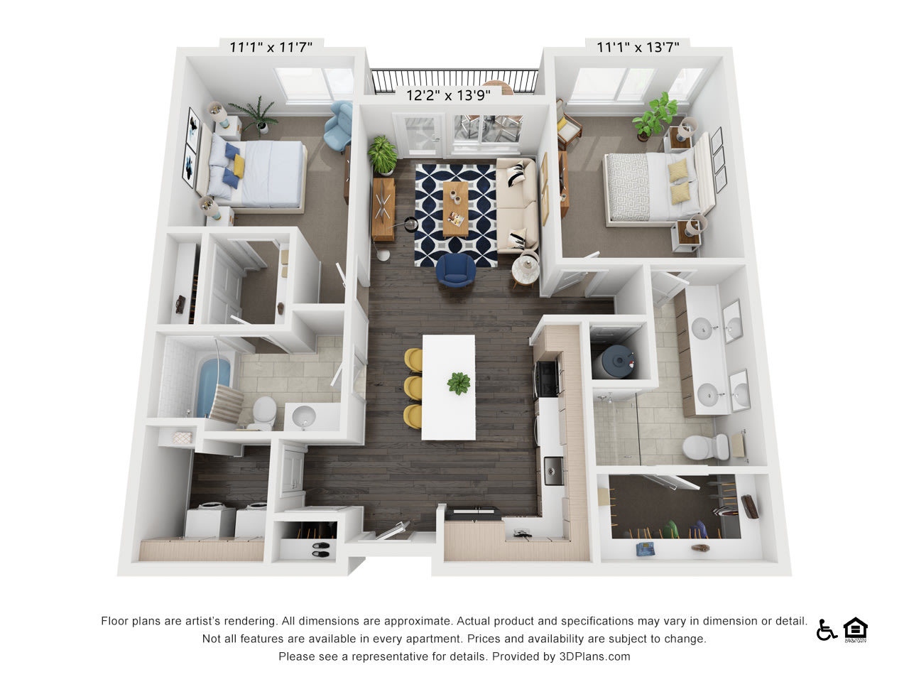 LoHi House Apartments B5 floor plan