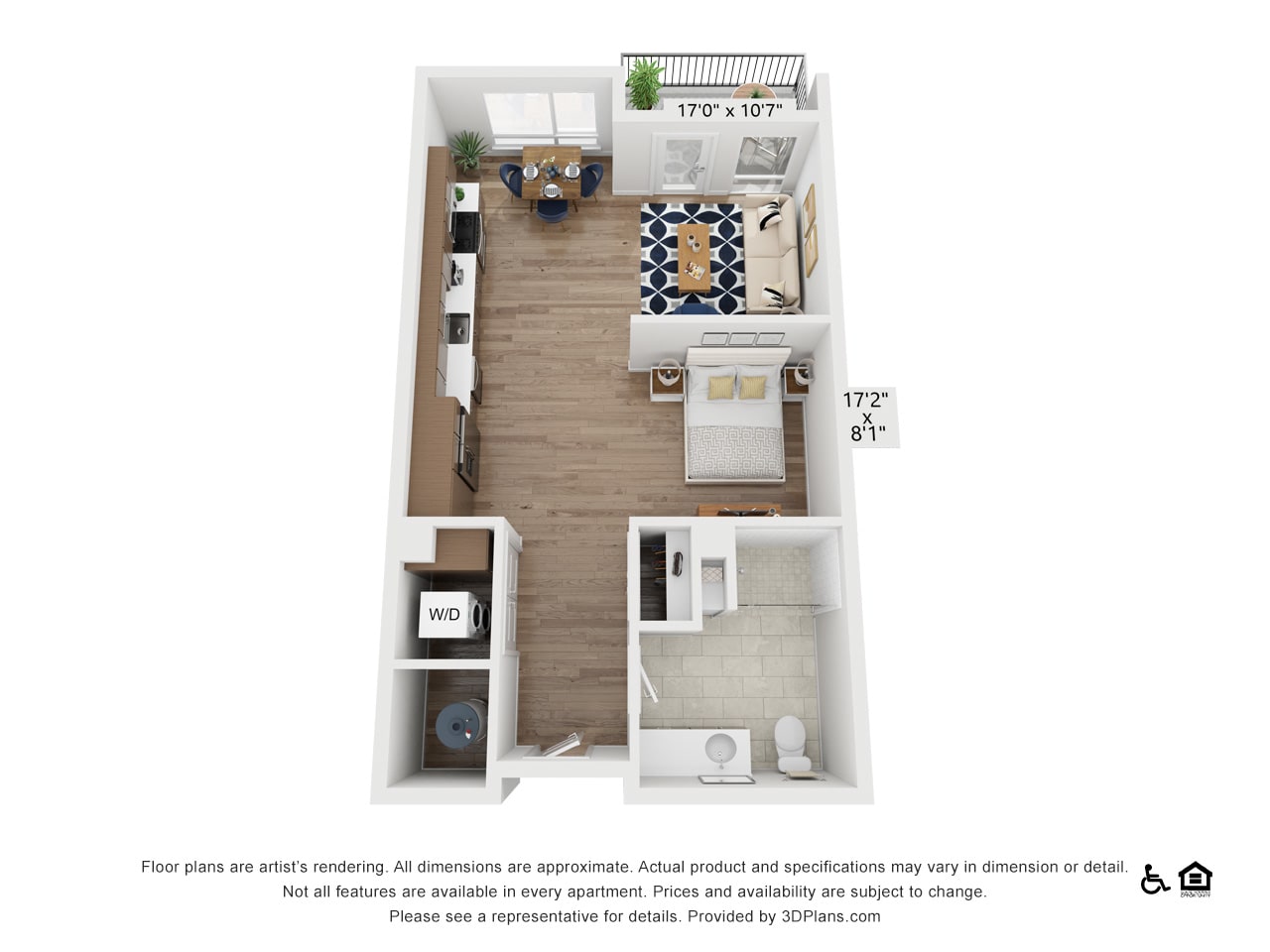 LoHi House Apartments S2 floor plan