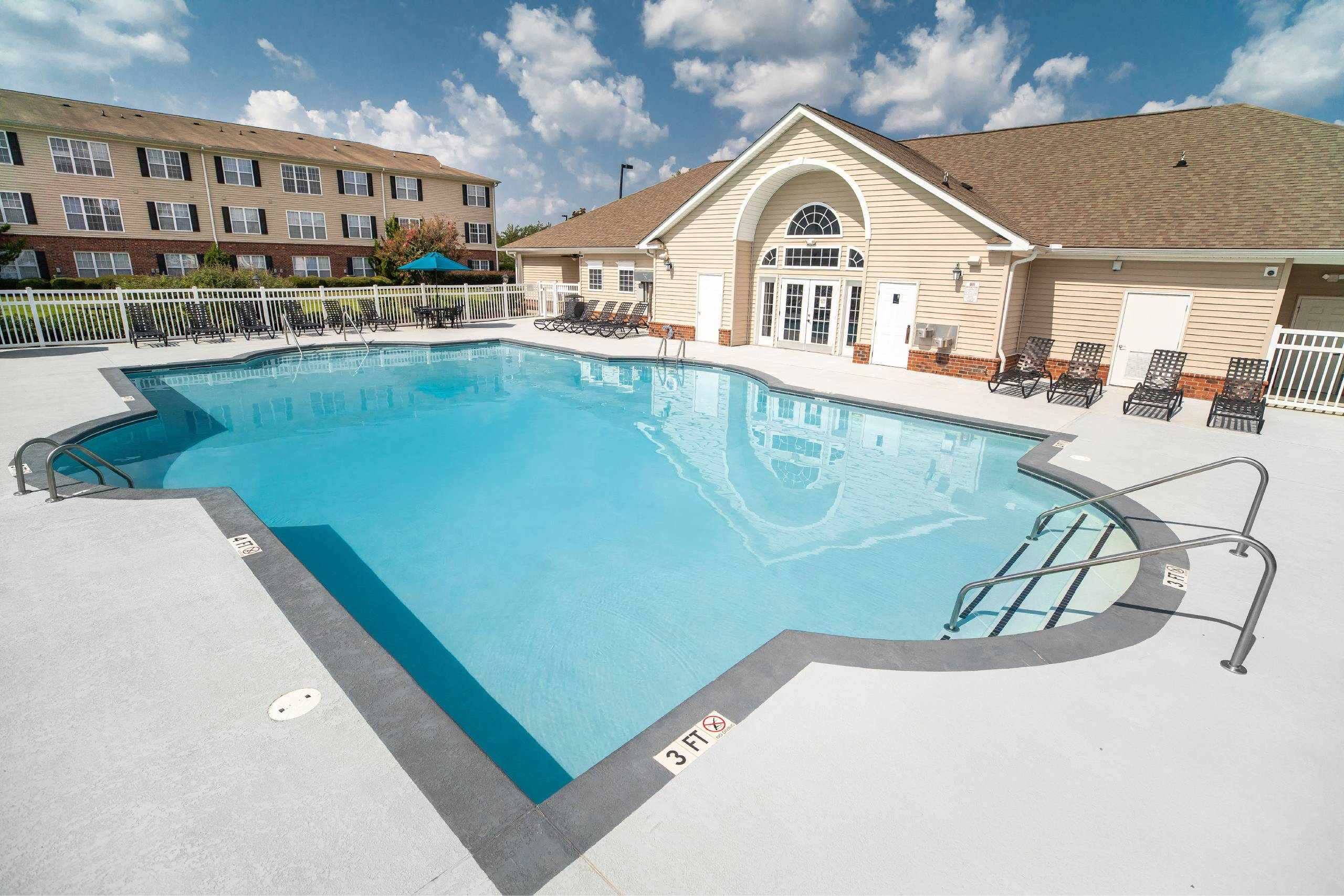 Thornberry Park swimming pool view - Wilson, NC