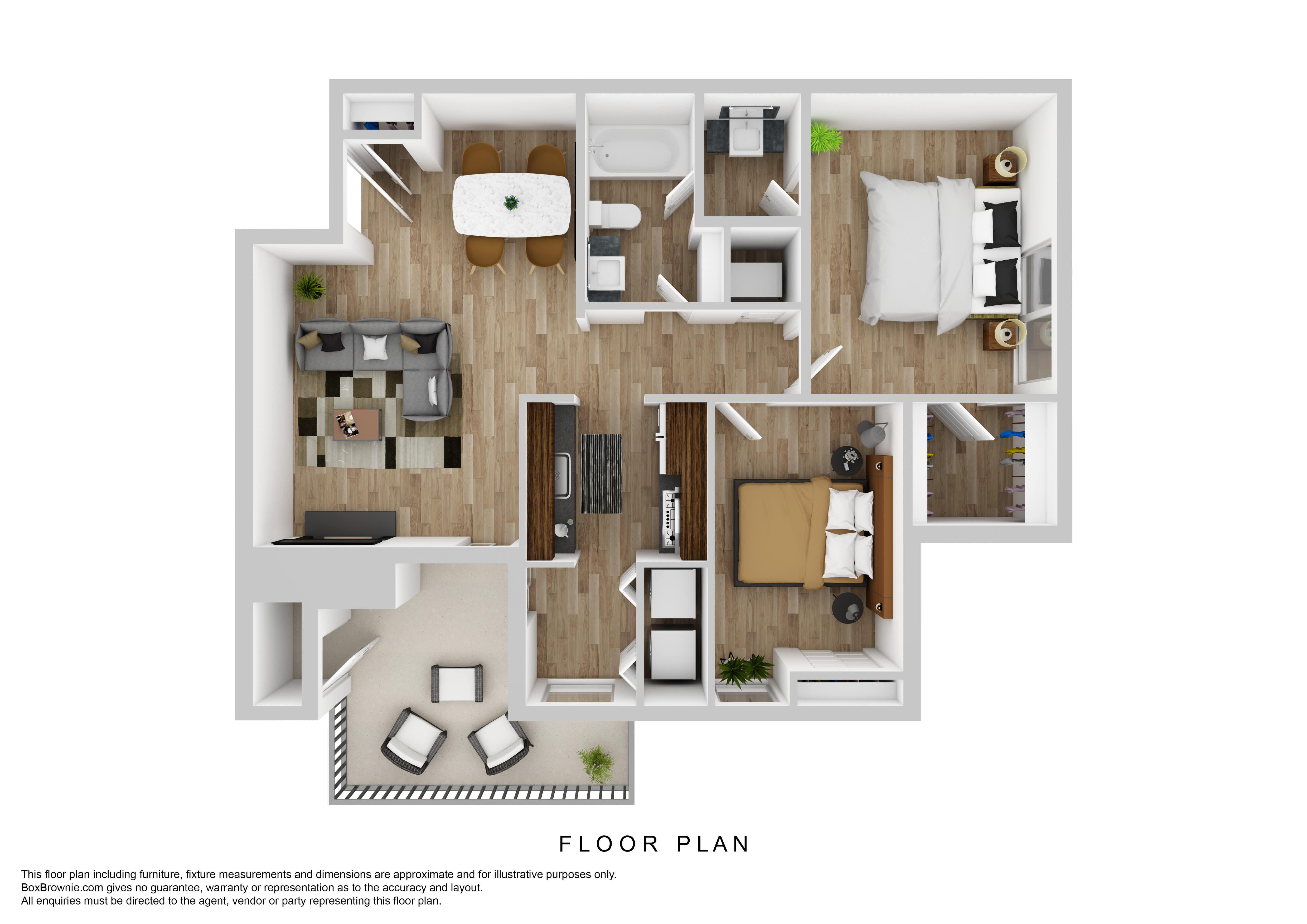 B1R floor plan