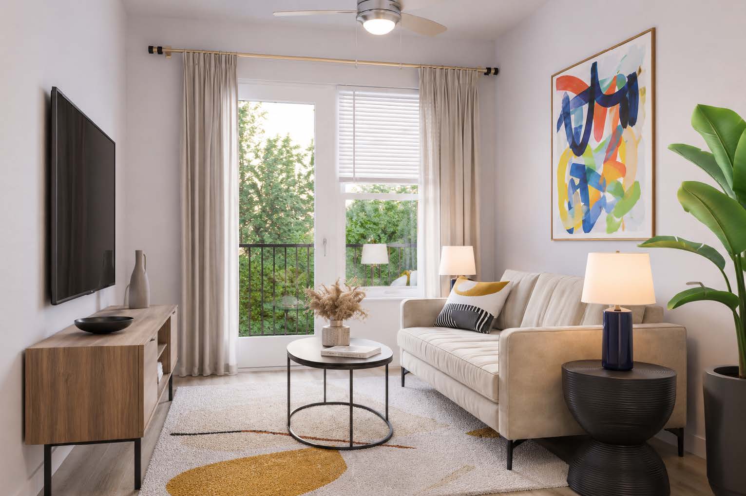 Apartment living room