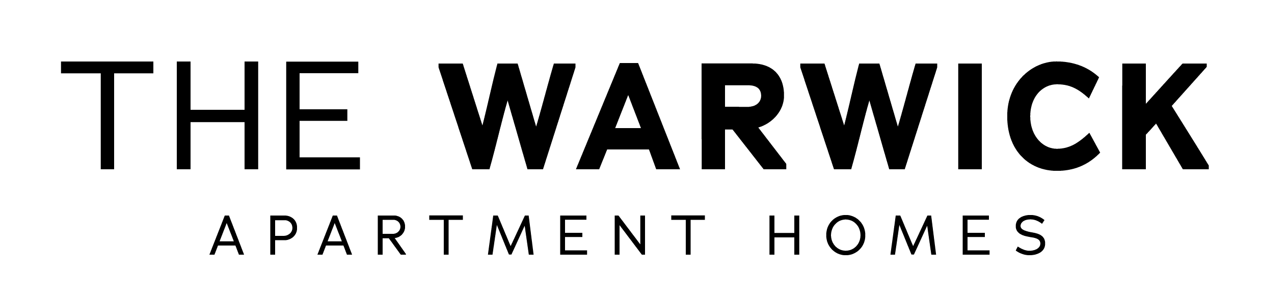 The Warwick Apartment Homes logo