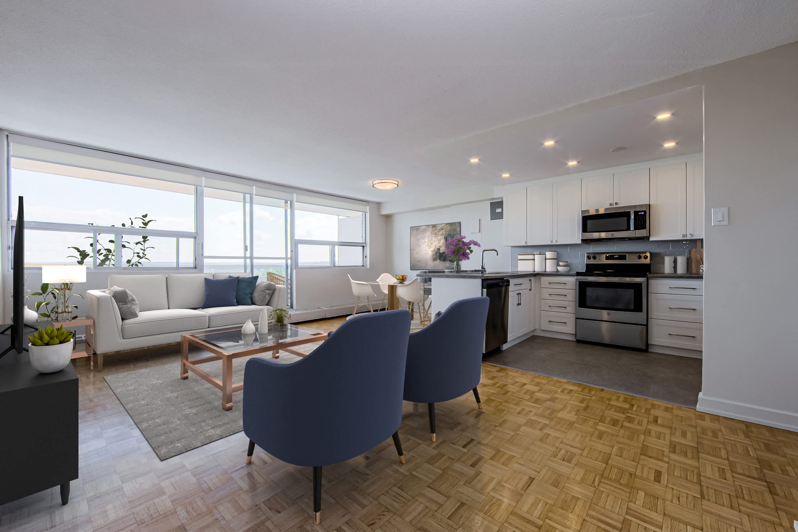 Park Place - 2 Bed 1 Bath A 4