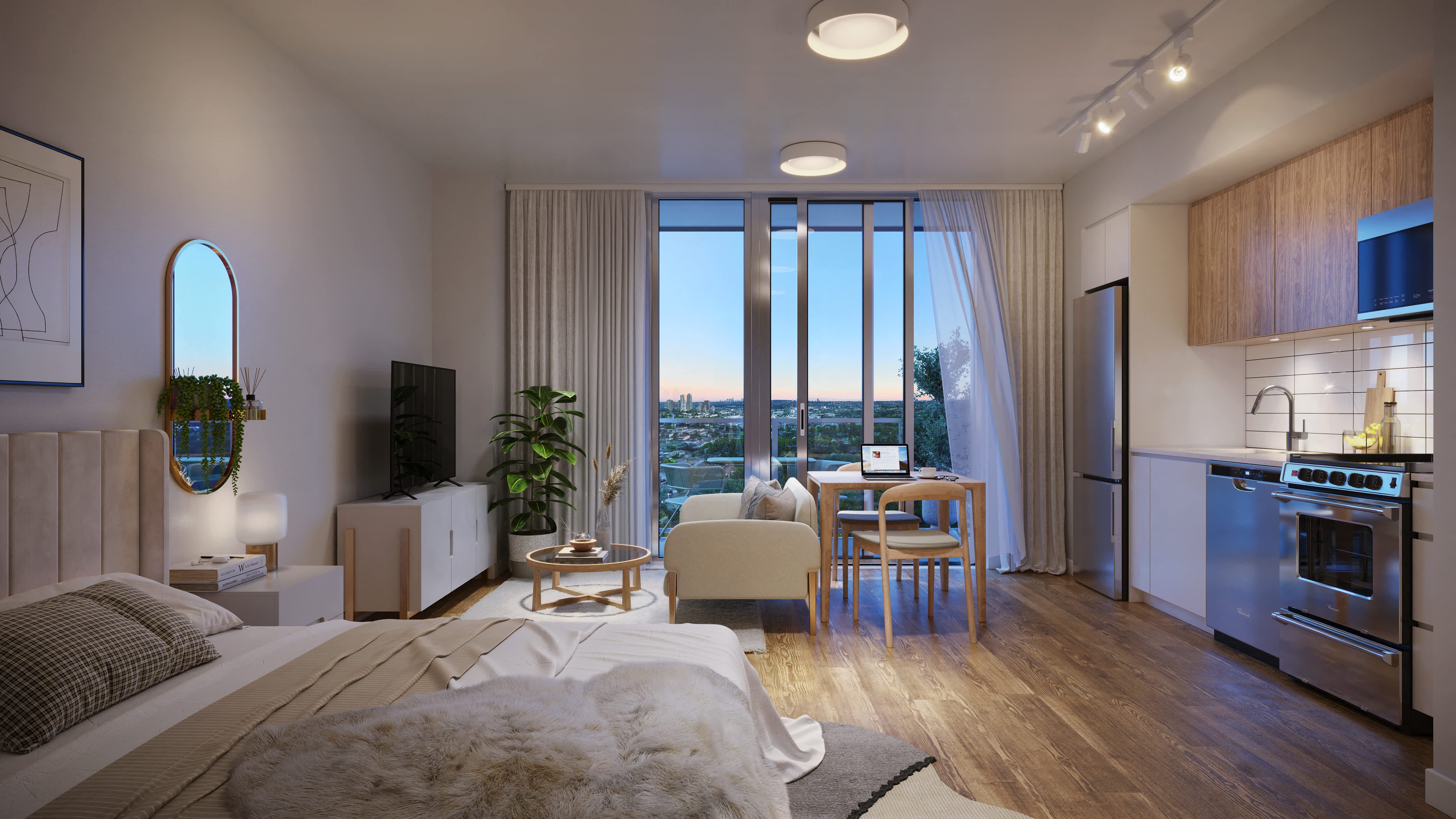 Yarrow and Aster East Village Apartments - Aster East Village 1 Bed 1 Bath E No Parking 5