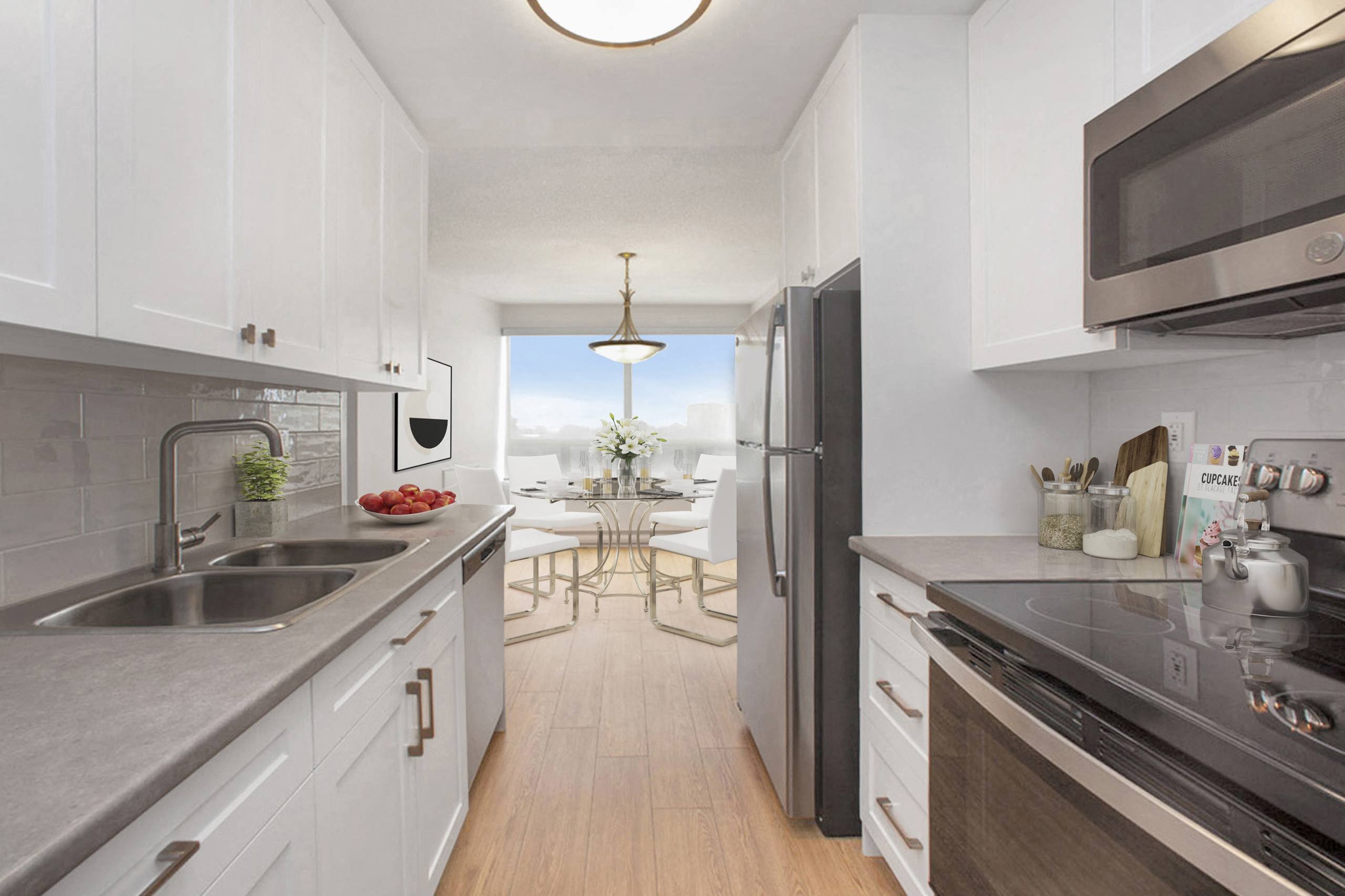 Riverbend Tower Apartments - 2 Bed 1 Bath B 3