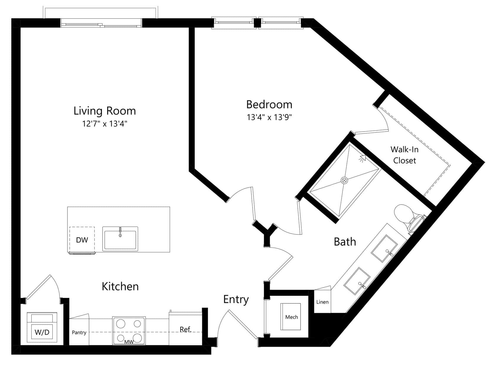 COLUMBA floor plan
