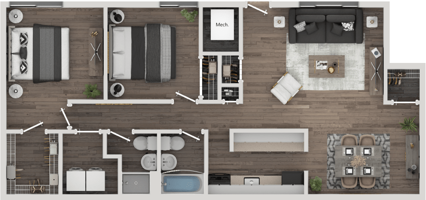 Magnolia floor plan