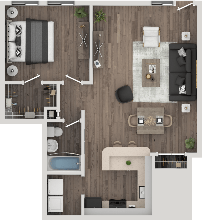 Poplar floor plan