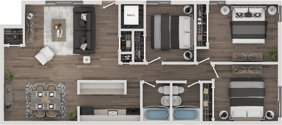 Sassafras floor plan