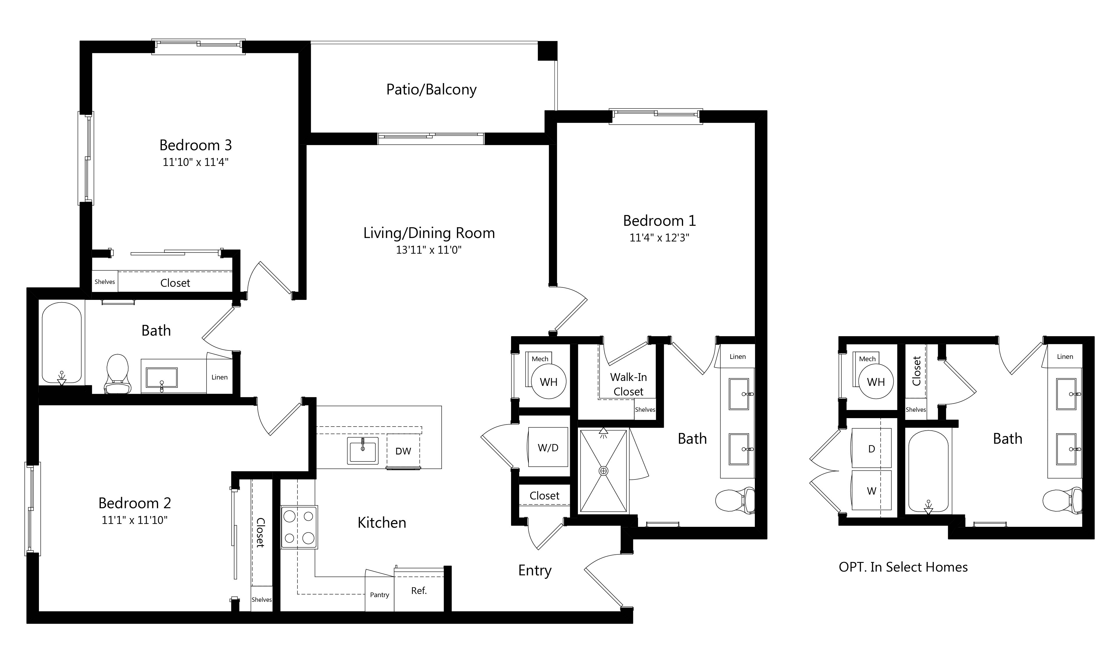 C1 floor plan