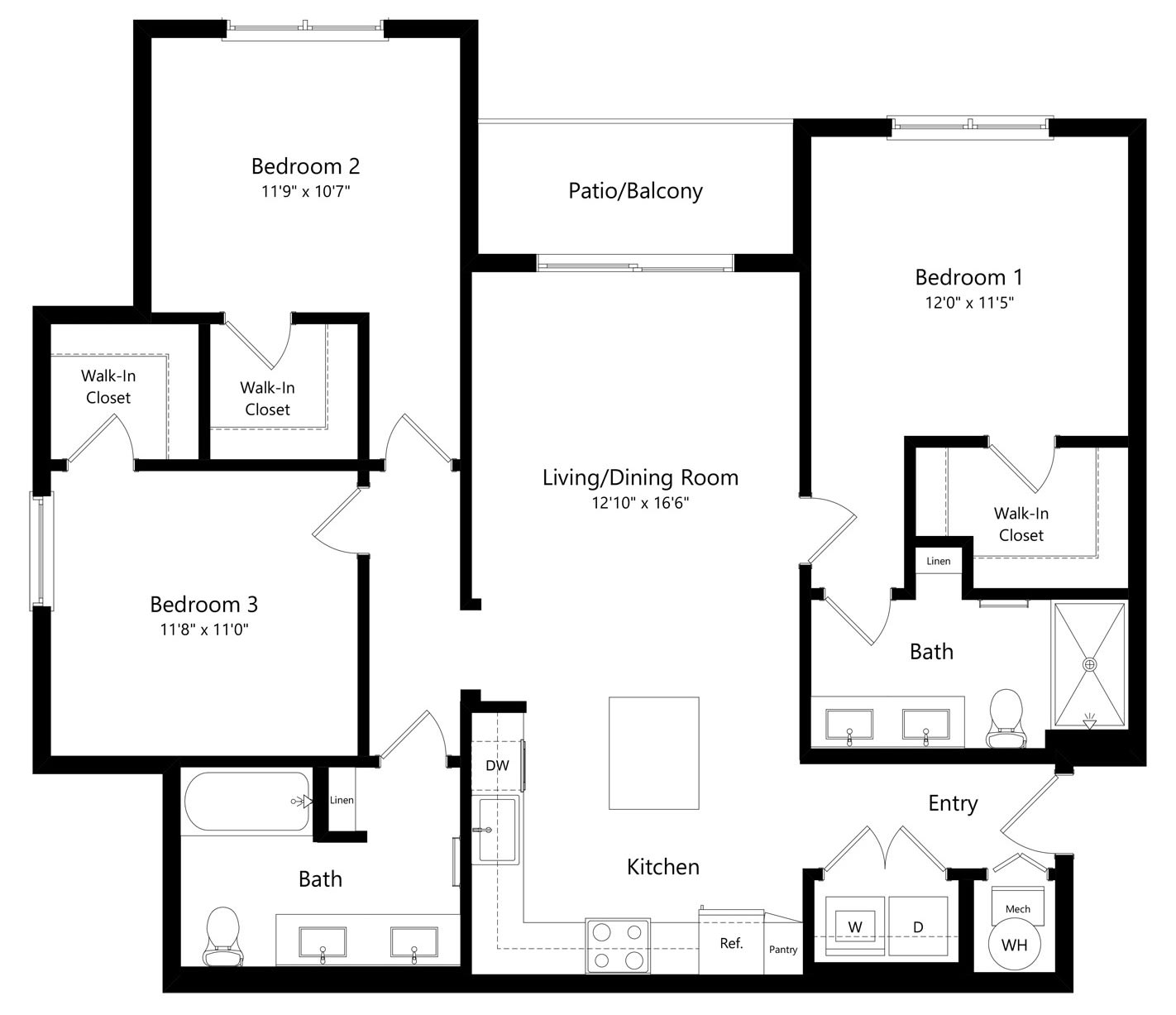 C1 floor plan