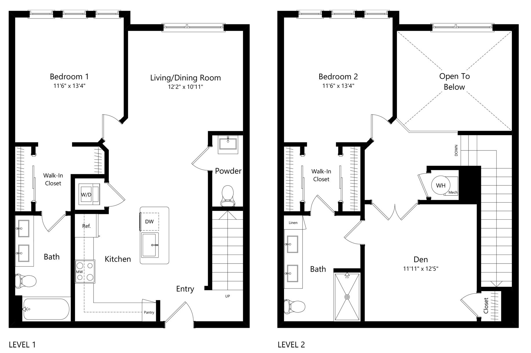 A2 floor plan