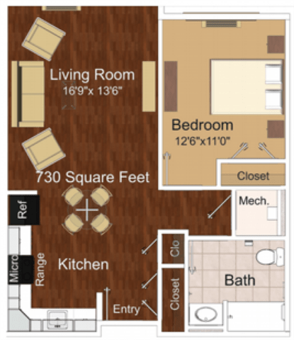 THE MEADOWS floor plan