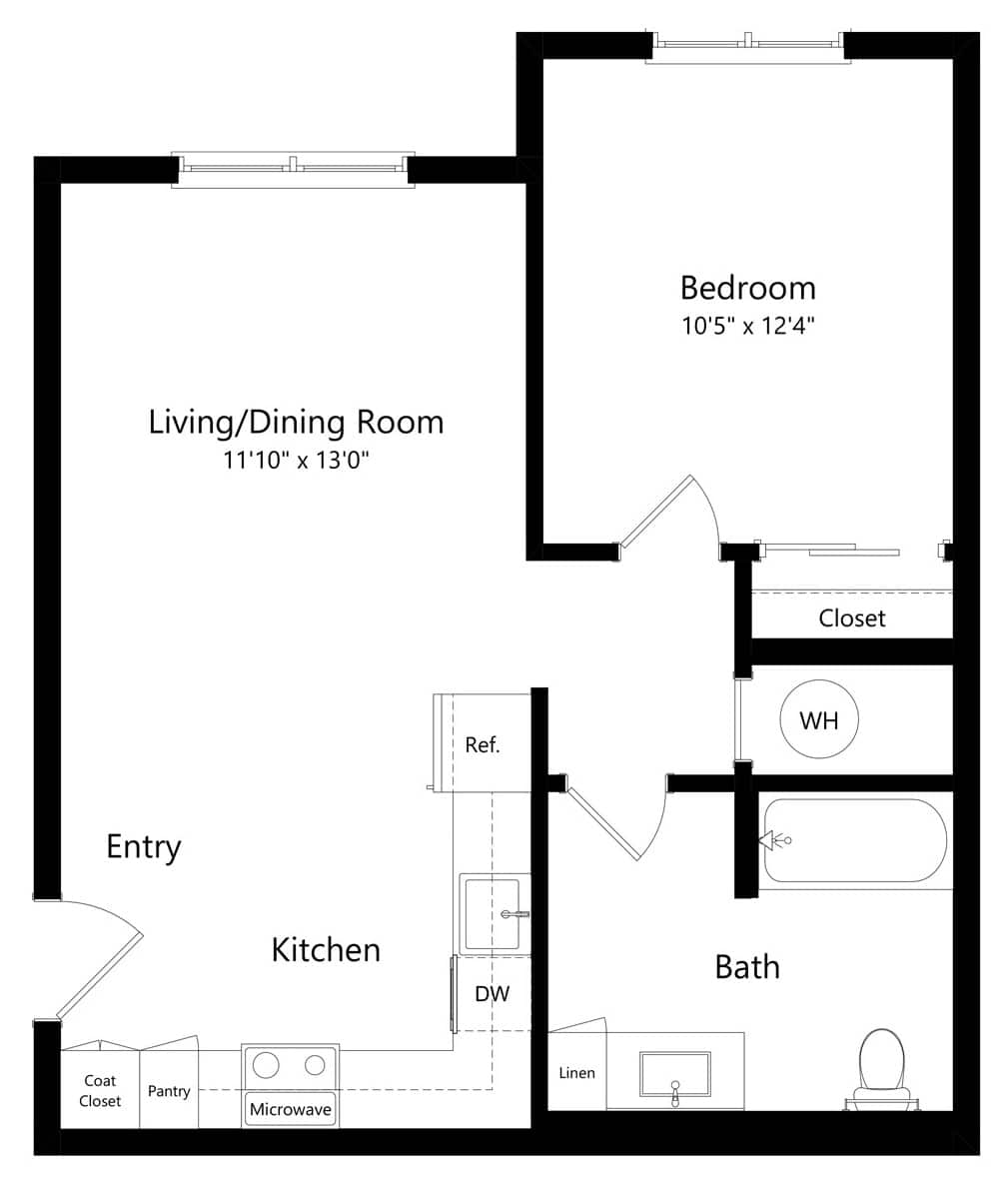 A1 floor plan