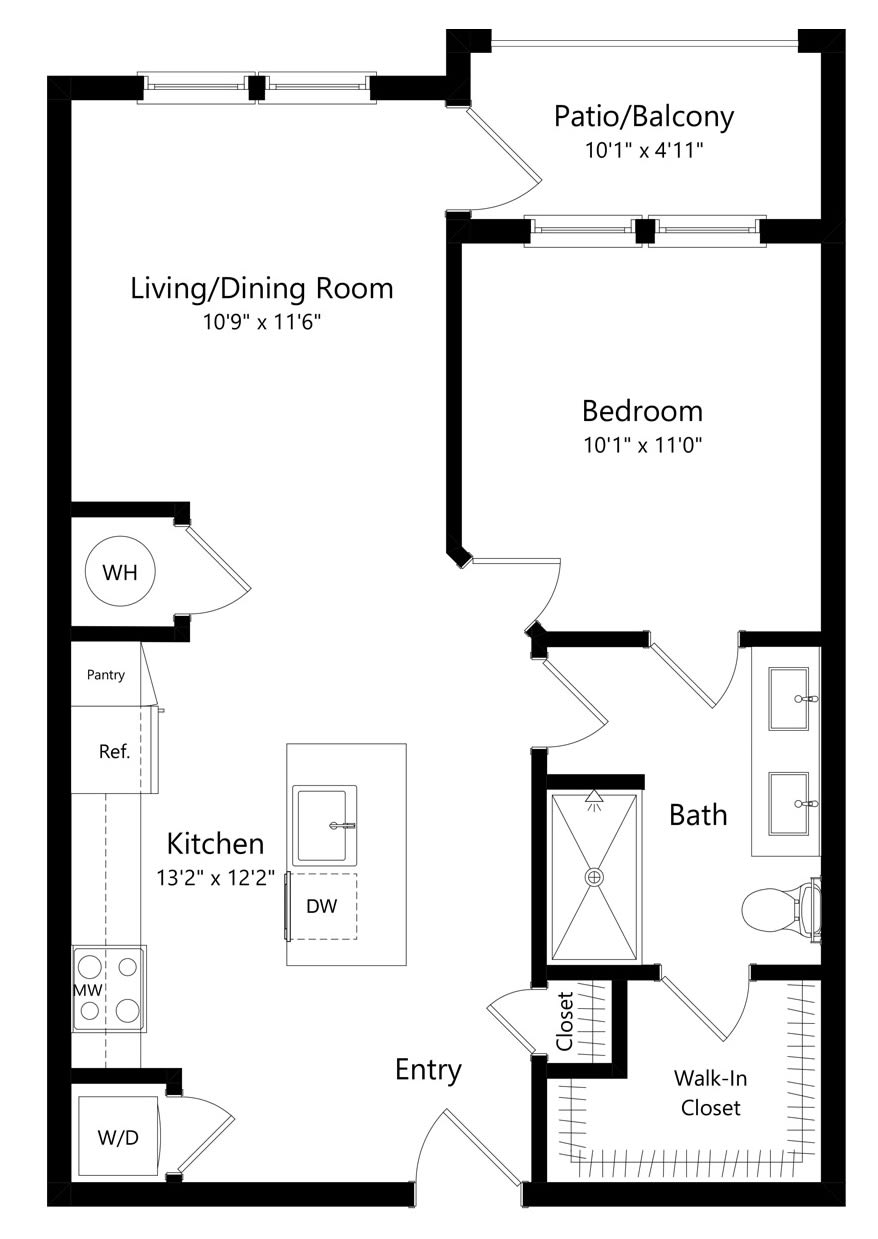 A1 floor plan