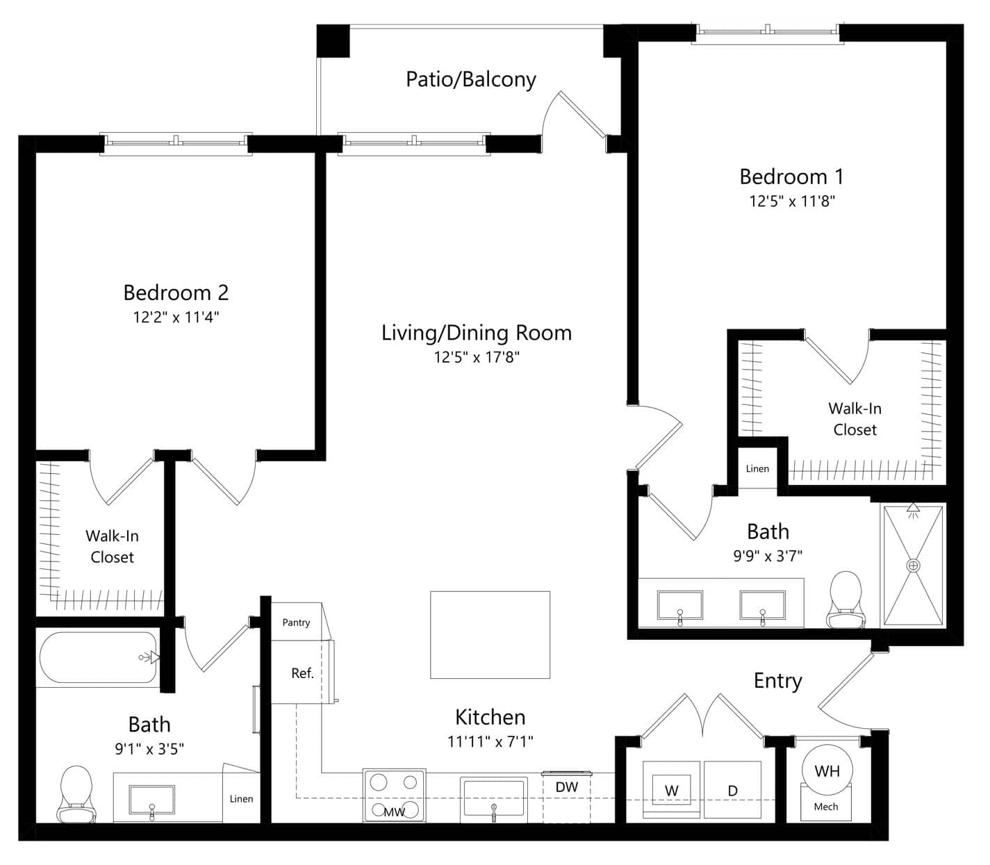 B1 floor plan