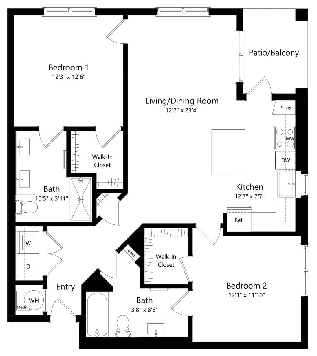 B3 floor plan