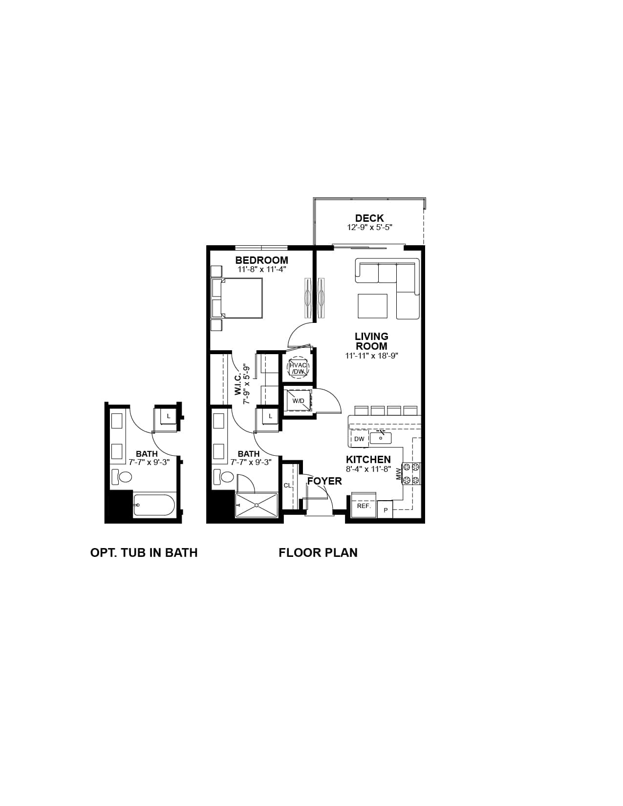 A1.1 floor plan